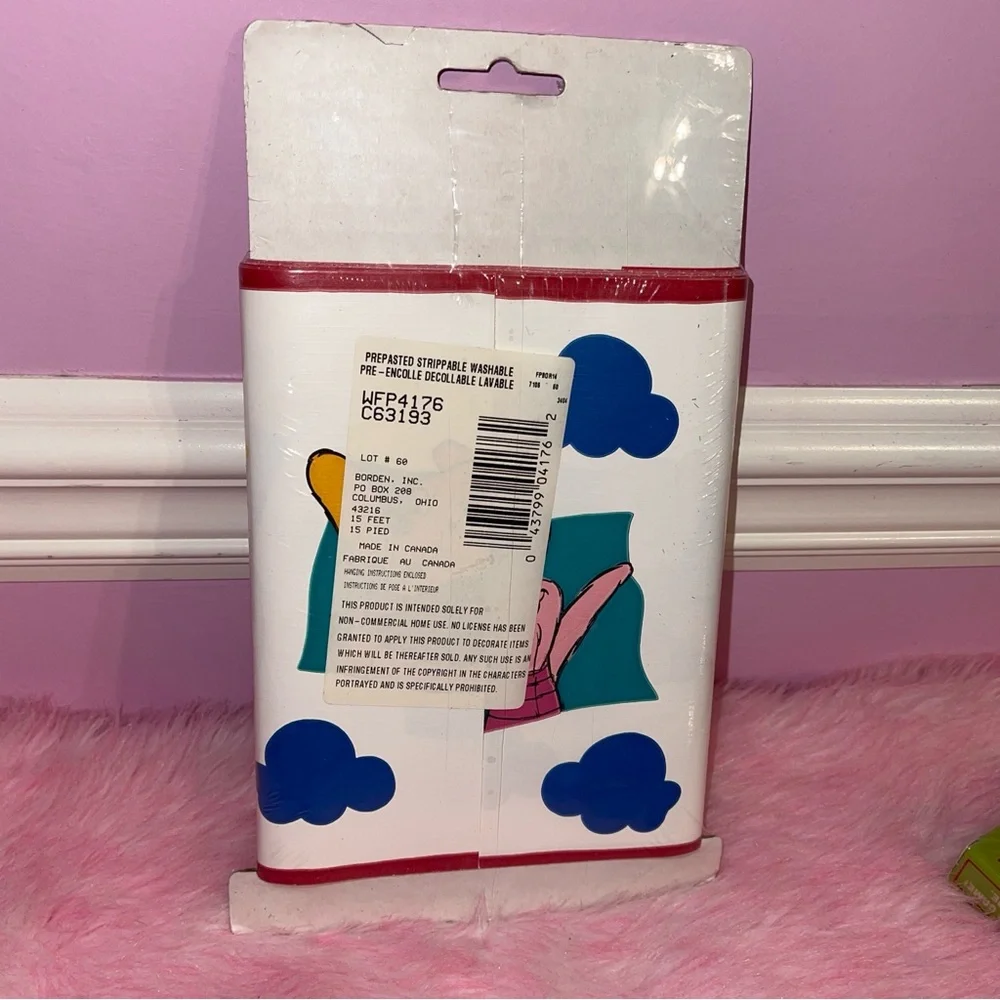Vintage Y2K Winnie the Pooh decorative border wallpaper bedroom piglet Disney